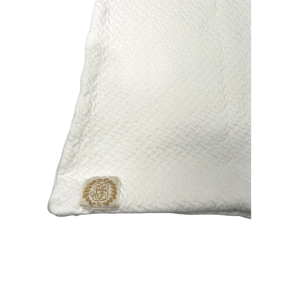 The Beaufort Bonnet Company textured pima cotton sleep sack Size 0-6M white soft